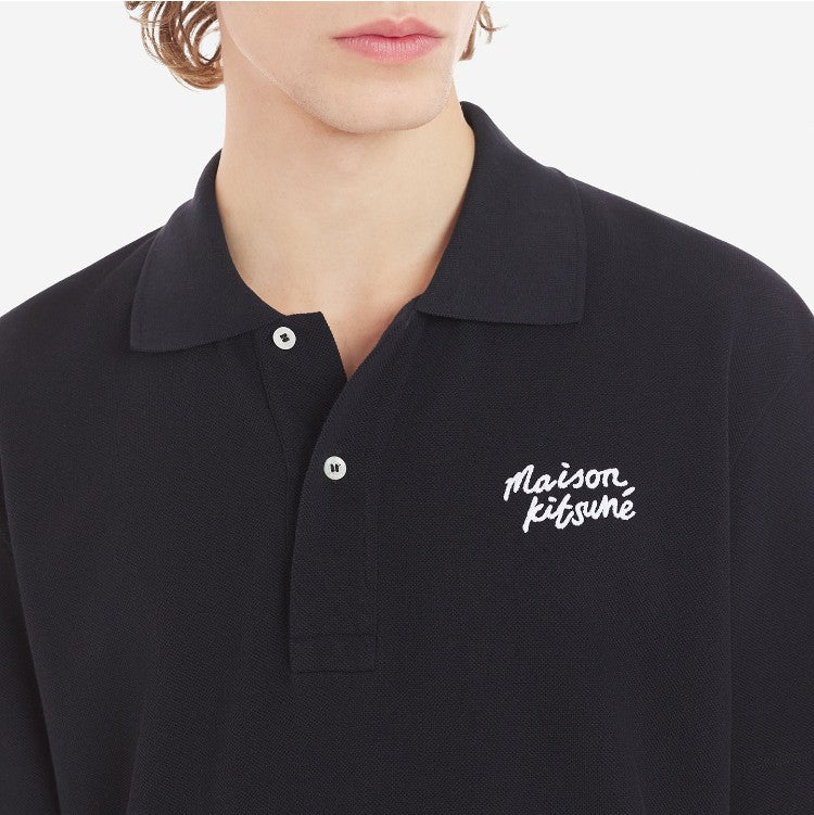 Maison Kitsuné Handwriting Comfort Polo (Style Code: MM00109P001)