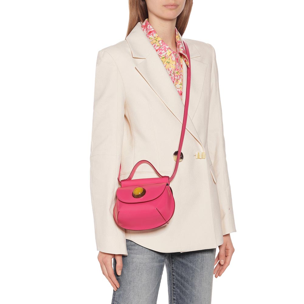 Marni Leather Shoulder Bag (SBHP0032Y0 LV455)