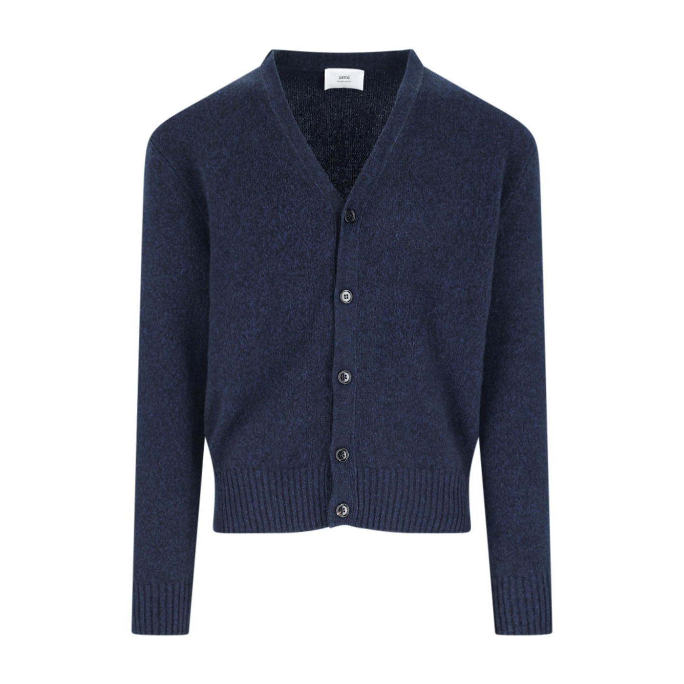 AMI Tonal Heart Logo Cardigan (HKC127.005)