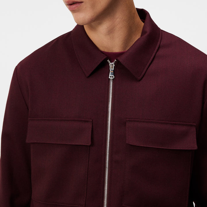 J.Lindeberg Jarod WR Flannel Overshirt (FMTA10063)