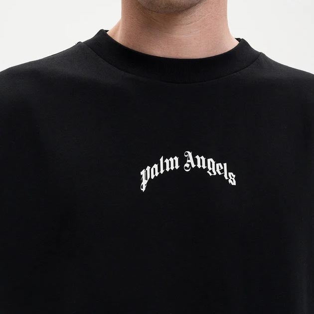 Palm Angels Classic Logo Over Tee PMAA10BS26JER007