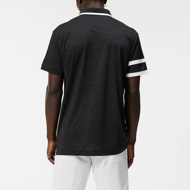 J.Lindeberg Boswell Regular Jacquard Polo Shirt (GMJT10806)