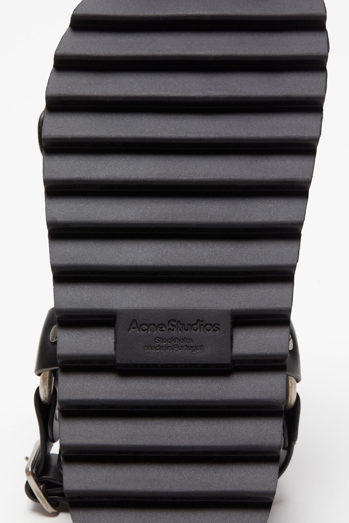 Acne Studios Leather Buckle Sandal