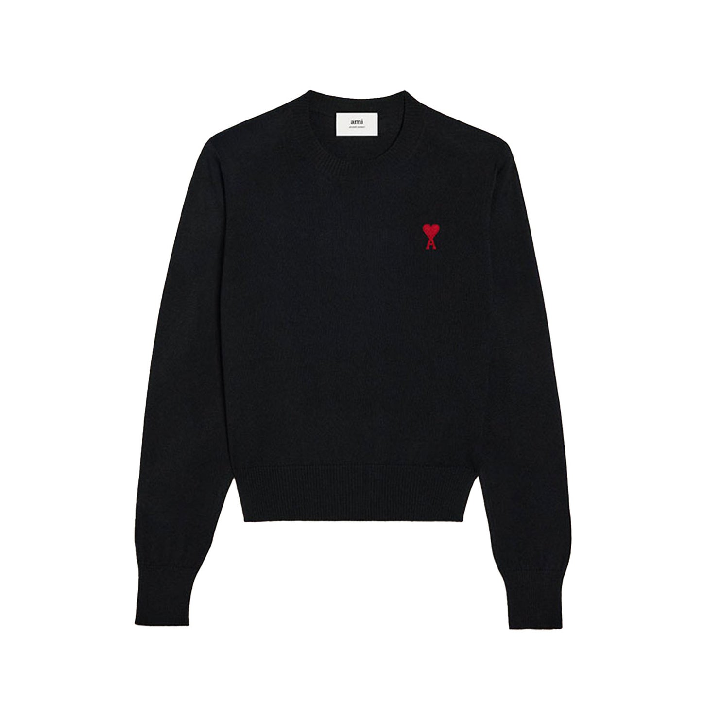 AMI Small Heart Logo Knit Sweater (BFFKS111.KN0025)