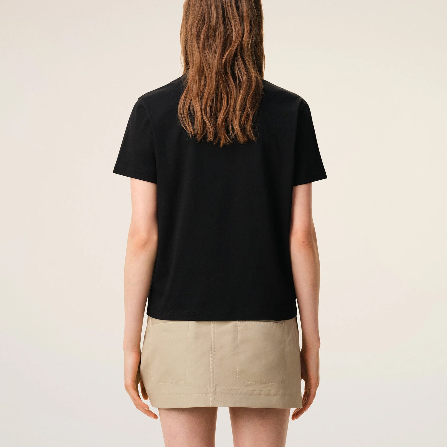 AMI Paris Red Ami de Coeur T-Shirt BFUTS035.724 Navy
