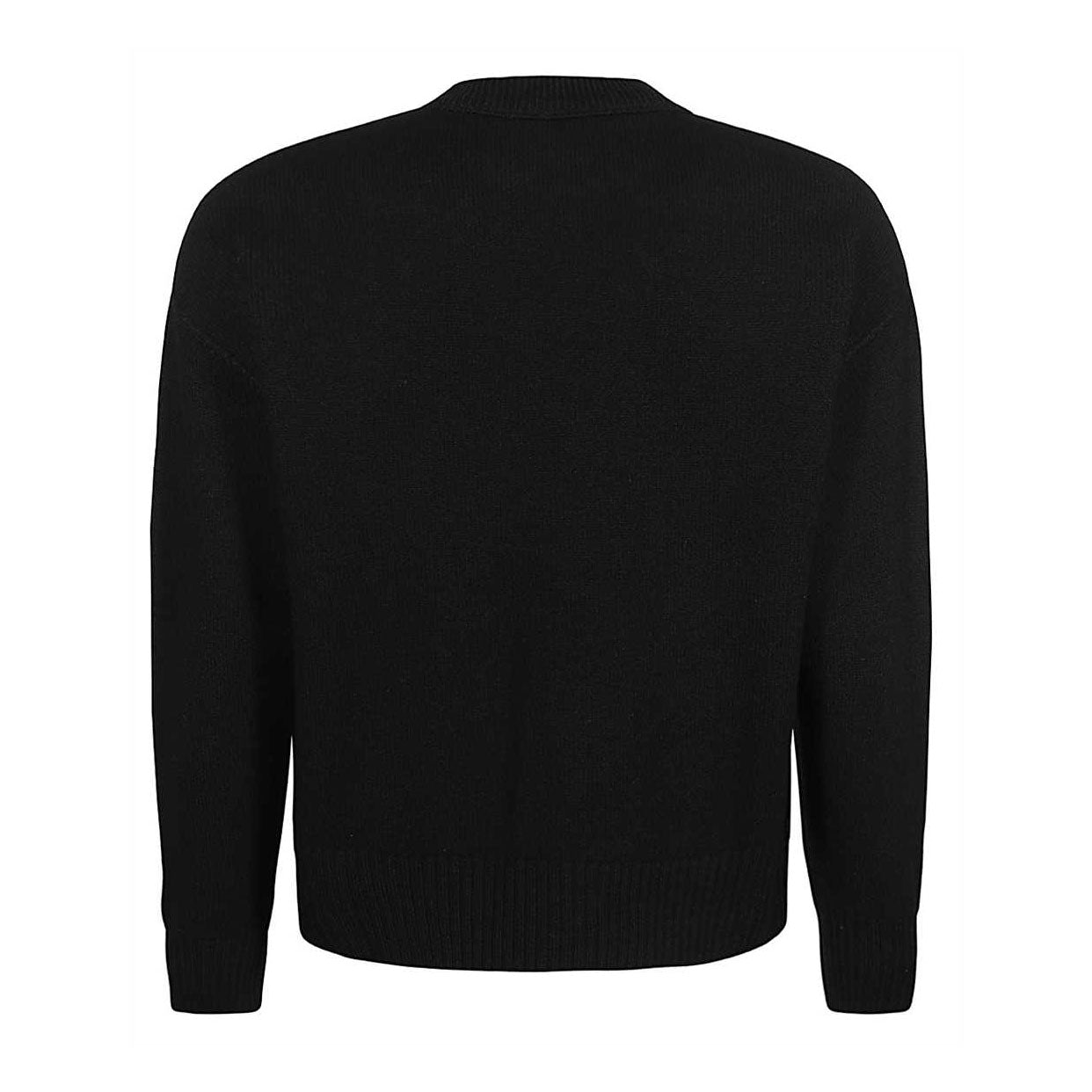AMI Paris Big Heart Logo Wool Sweater (BFUKS006.018)