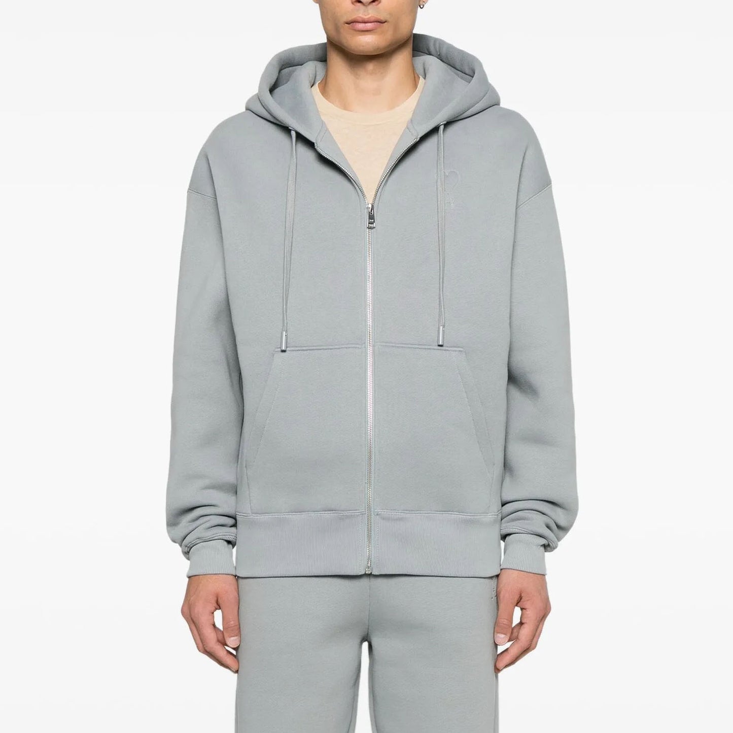 AMI De Coeur Zipped Hoodie (USW427.749)