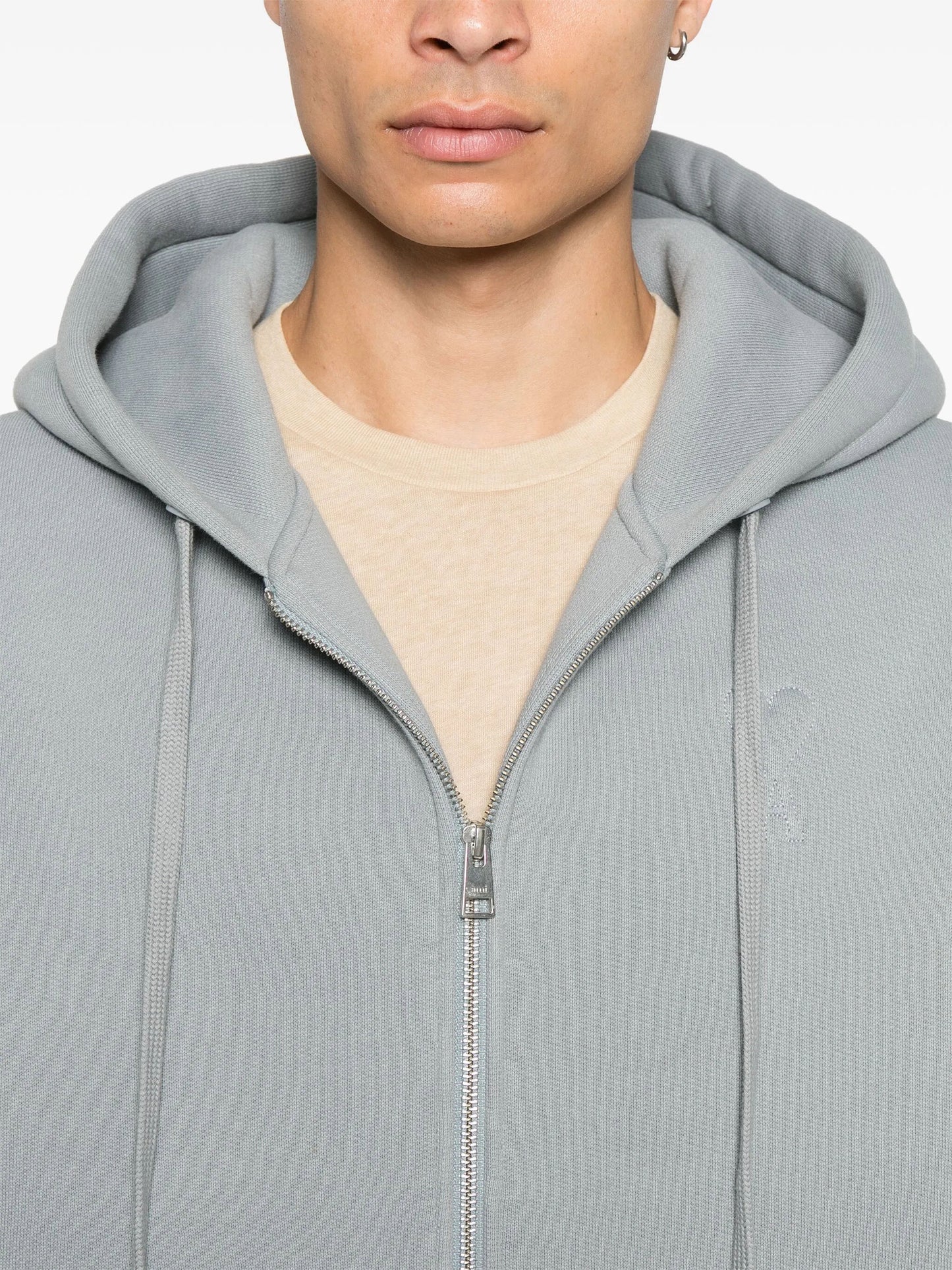AMI De Coeur Zipped Hoodie (USW427.749)