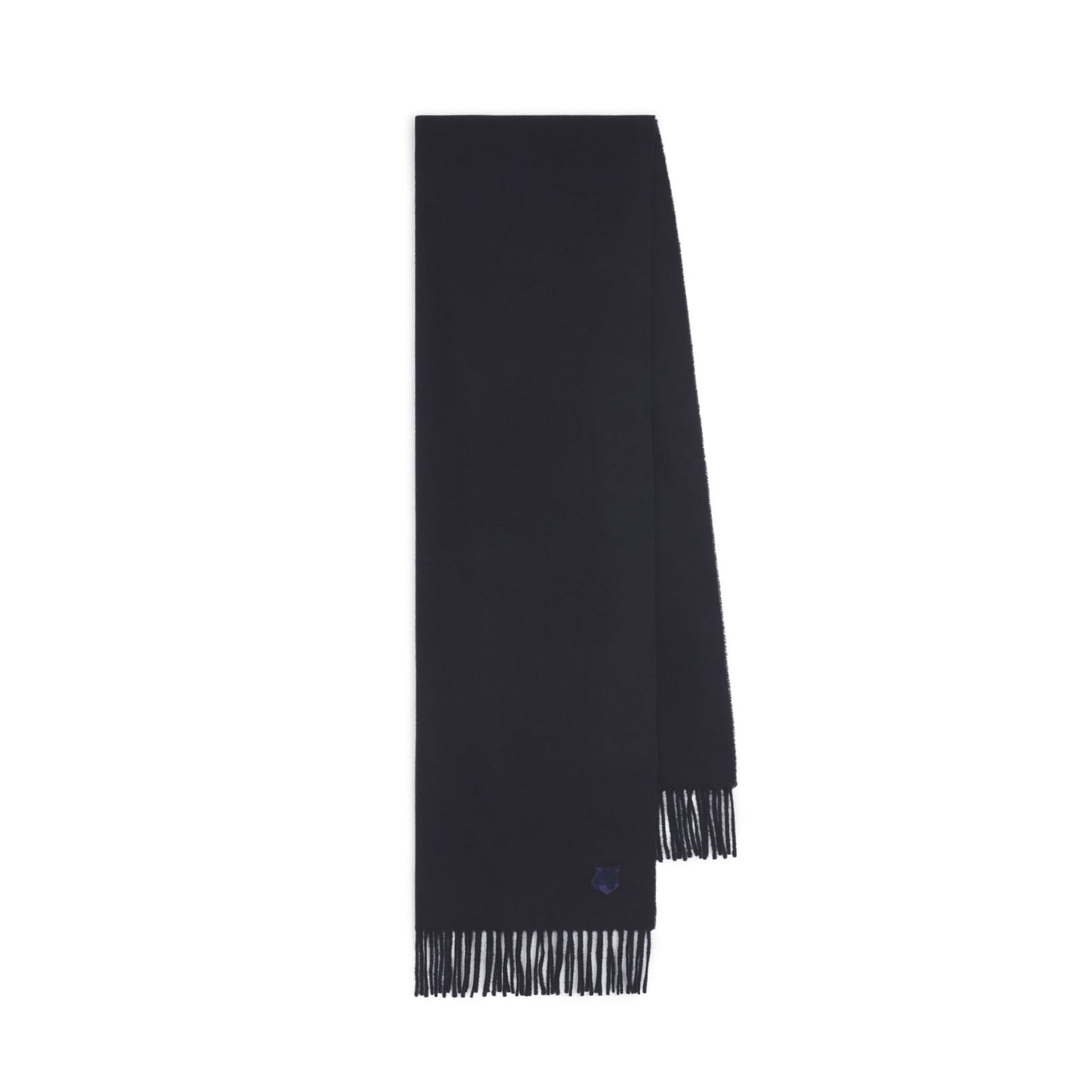 Maison Kitsuné Wool Scarf Black (MM06201BT3004)