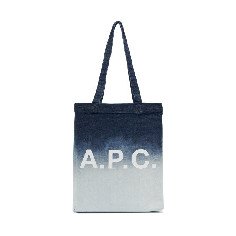 A.P.C. Ombre Denim Logo Tote (COFDL-M61442)