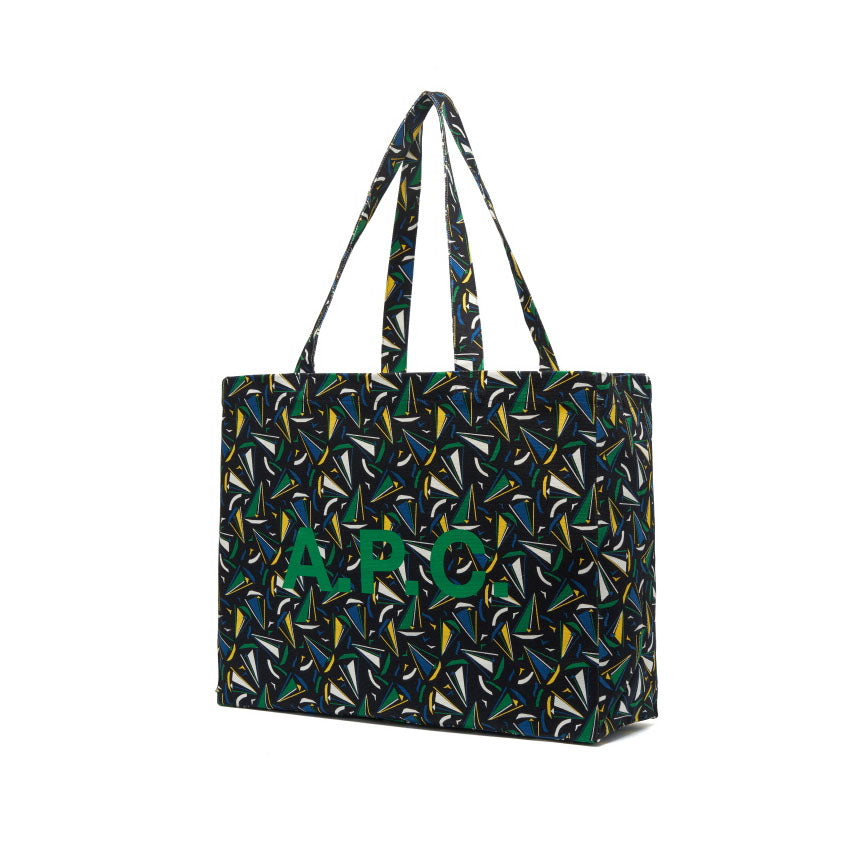 A.P.C. Printed Cotton Canvas Tote (COFDT-M61443)