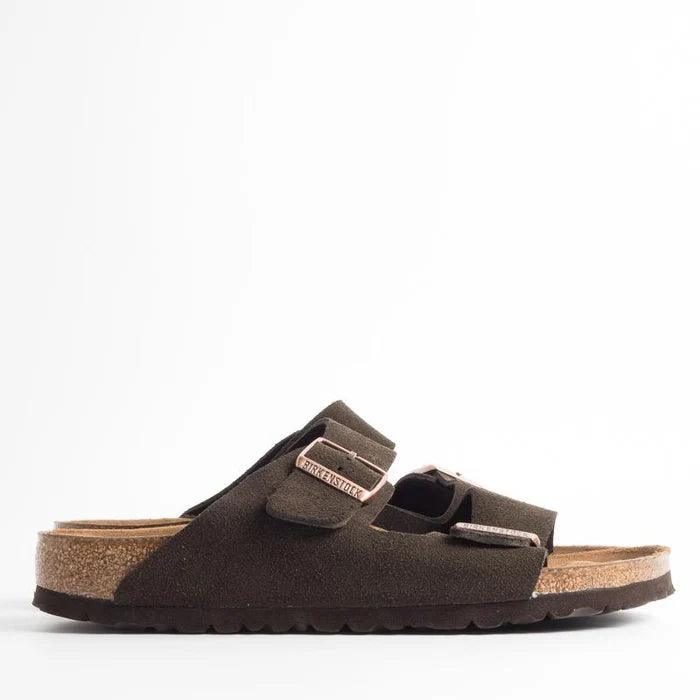 Birkenstock Arizona SFB Suede Mocca Narrow 0951313