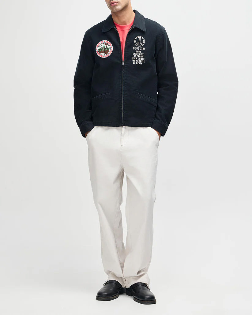 Fugazi Souvenir Jacket D261MJK301099105 (Men’s Black)