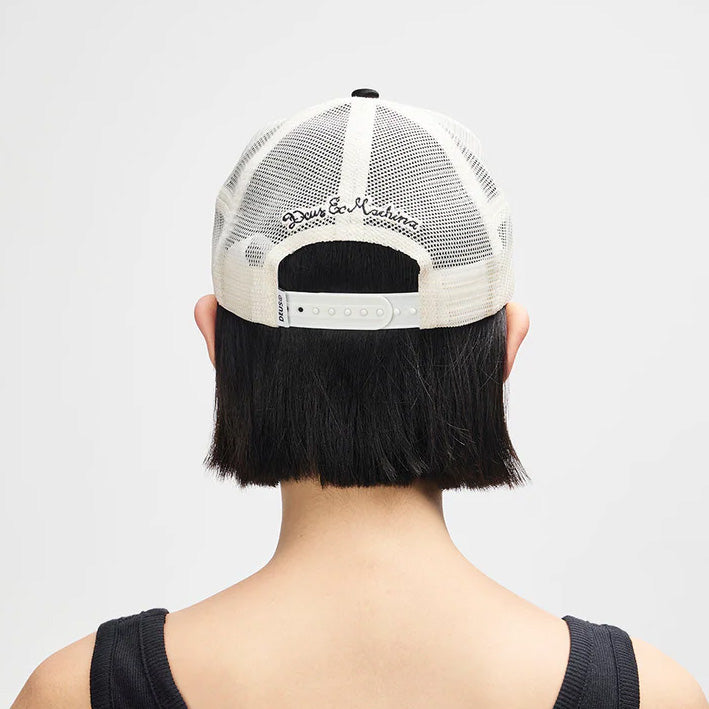 Fugazi Paris Shield Trucker Hat D261WHA846099800 (Black)