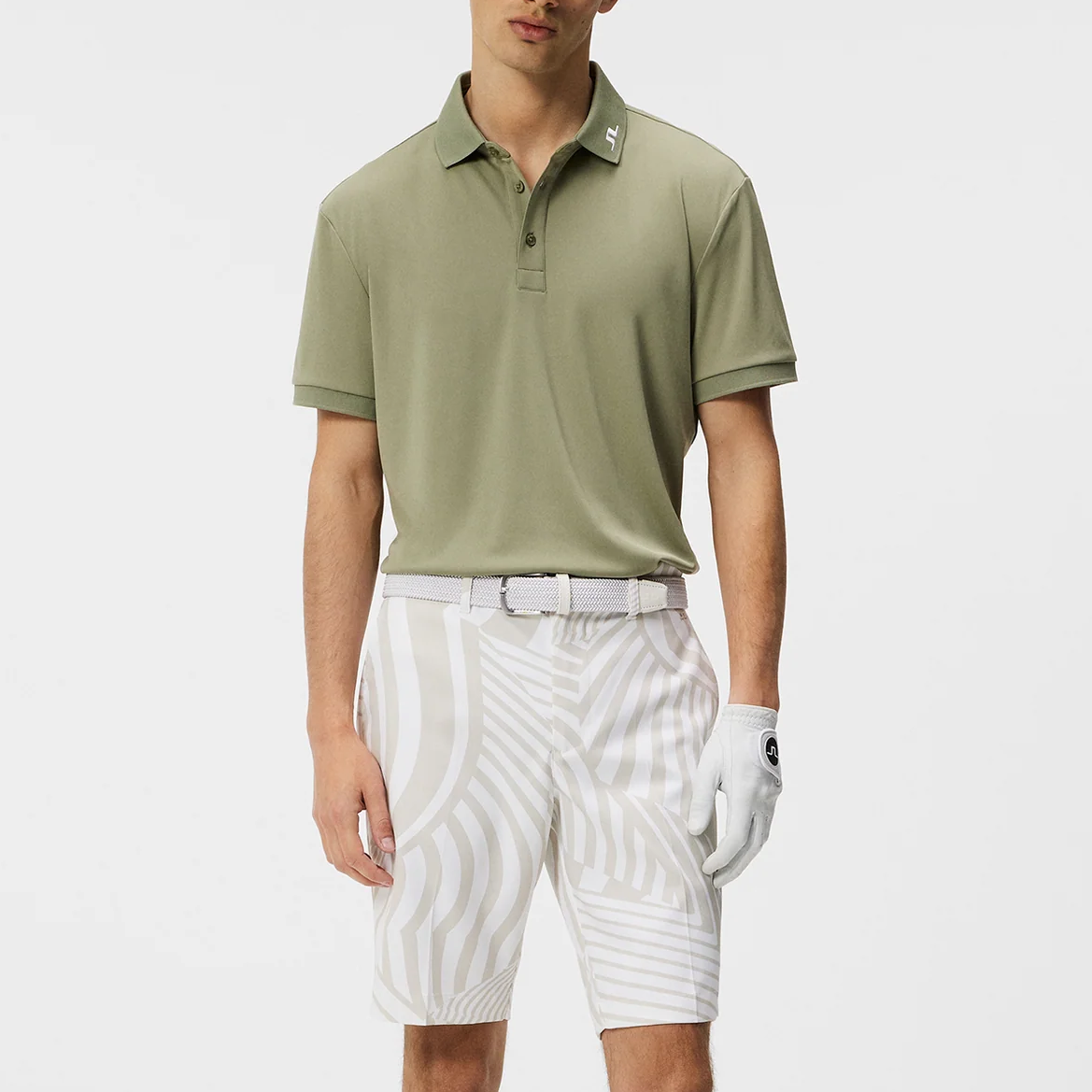 J.Lindeberg KV Print Regular Fit Polo Shirt (GMJT12361)