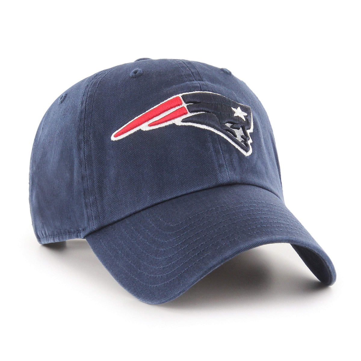 New England Patriots navy Clean Up cap alternate view