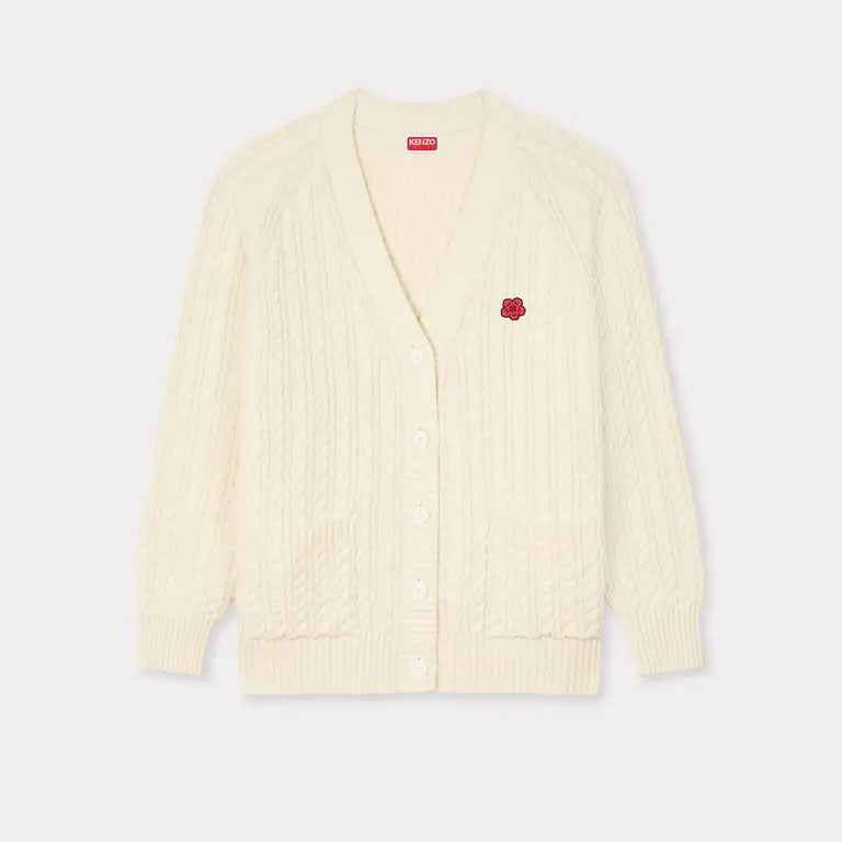 KENZO Boke Flower Loose Knit Cardigan (PFG52CA7283LK.03)