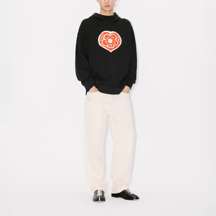 KENZO Boke Heart Oversized Hoodie (FG55HO4004MJ)