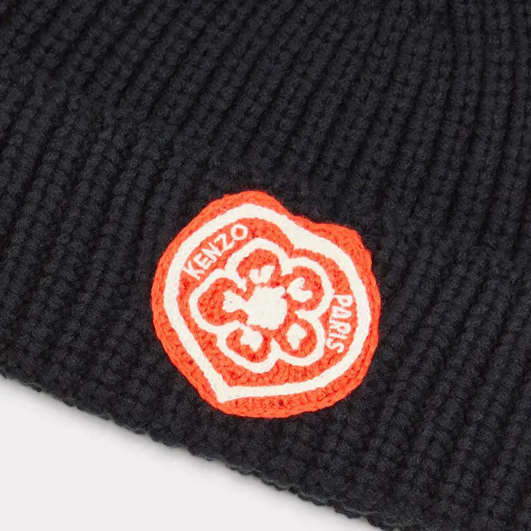 KENZO Boke Heart embroidered beanie (FG58BU310KWC)