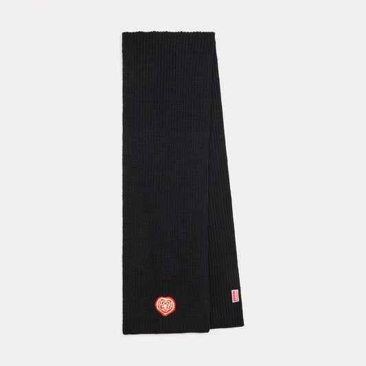 Kenzo Boke Heart Embroidered Scarf PFG58EU310KWC.99