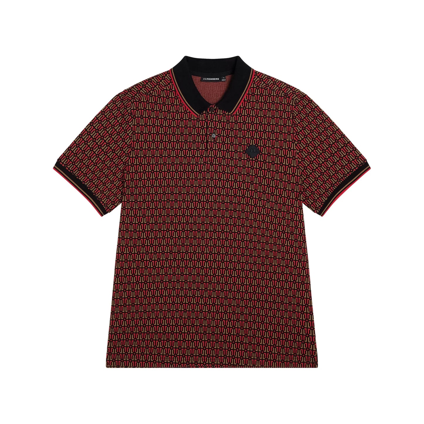 J.Lindeberg Deklan Jacquard Polo Shirt (FMJT10186)