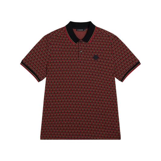 J.Lindeberg Deklan Jacquard Polo Shirt (FMJT10186)