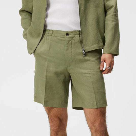 J.Lindeberg Baron Linen Shorts (FMPA11265)