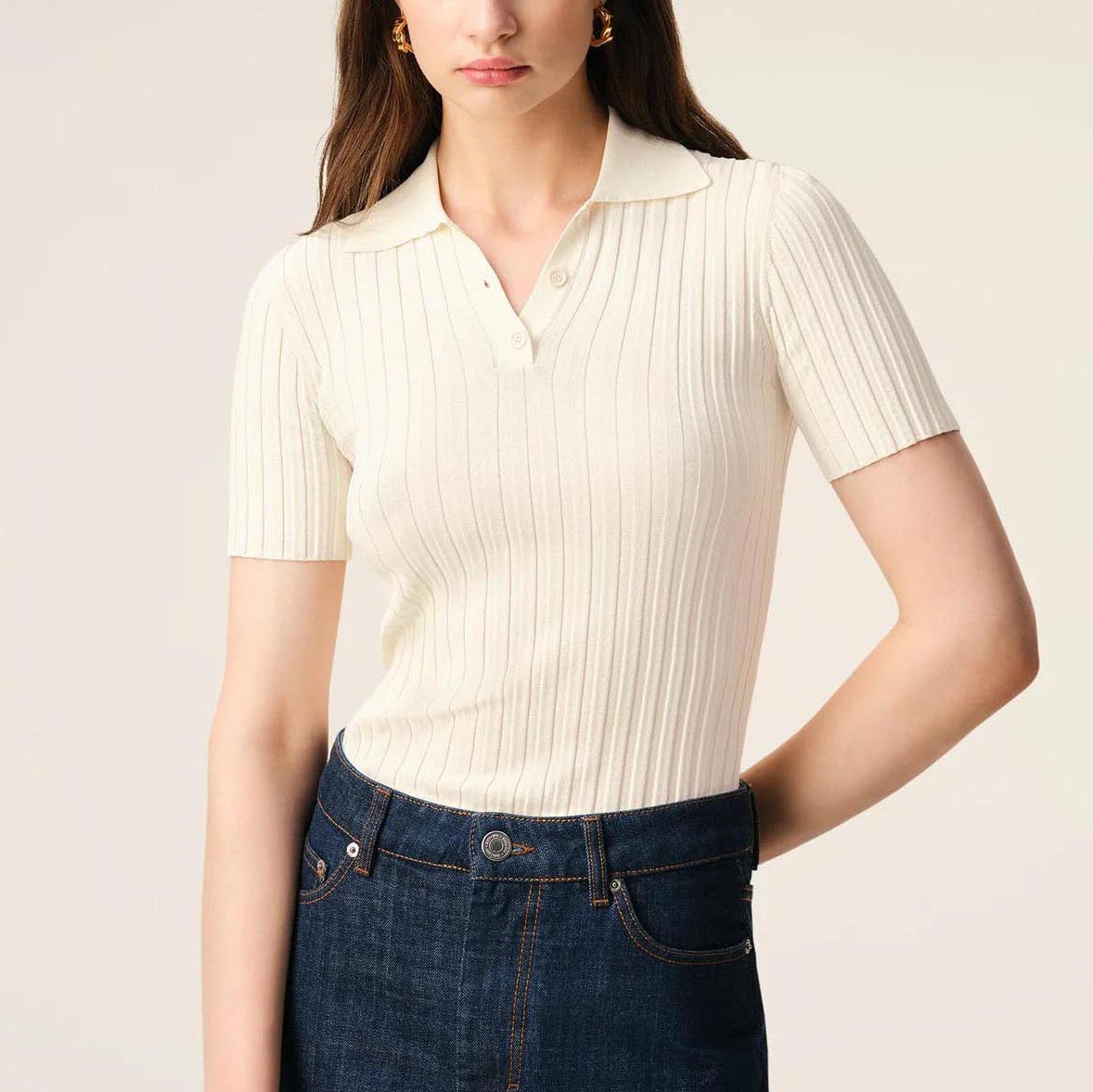 AMI Paris Short Sleeves Polo FPL437.KN0160