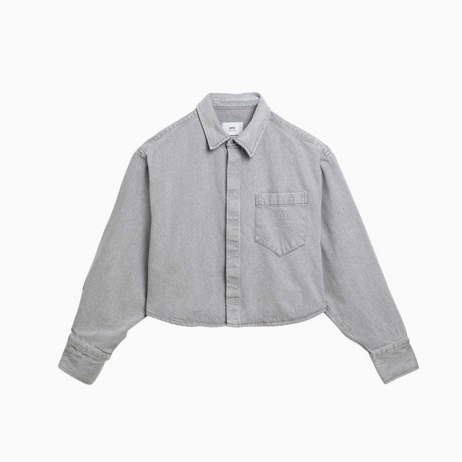 AMI Paris Denim Pocket Shirt (FSH134.DE0028)