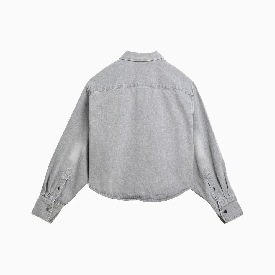 AMI Paris Denim Pocket Shirt (FSH134.DE0028)