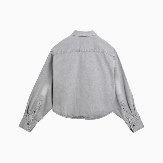 AMI Paris Denim Pocket Shirt (FSH134.DE0028)