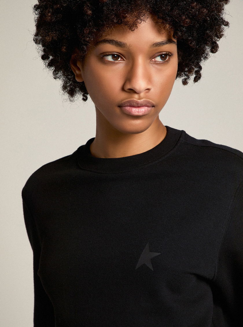 Golden Goose Sweatshirt Athena Regular Crewneck (GWP00869.P000525.90100)