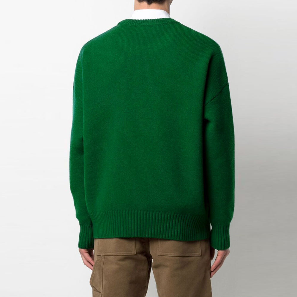 Ami de Coeur Wool Crewneck Sweater (H21K019.018)