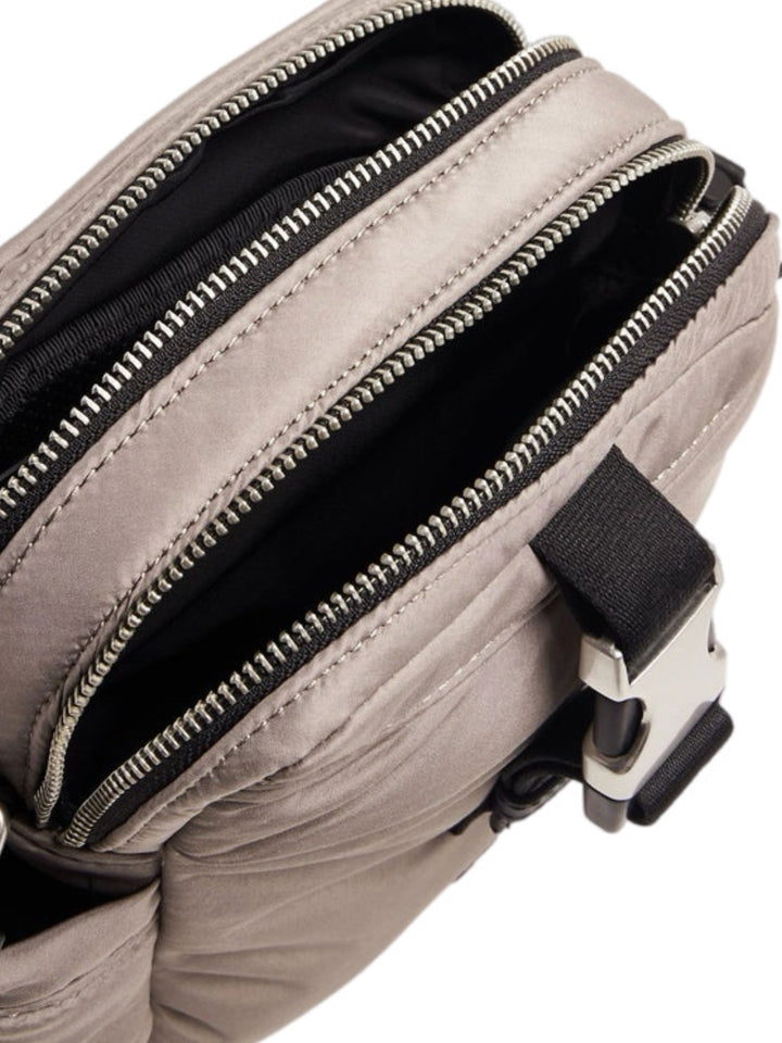 AMI Paris Compact Technical Crossbody Bag with Buckle (ULL181.AW0021)