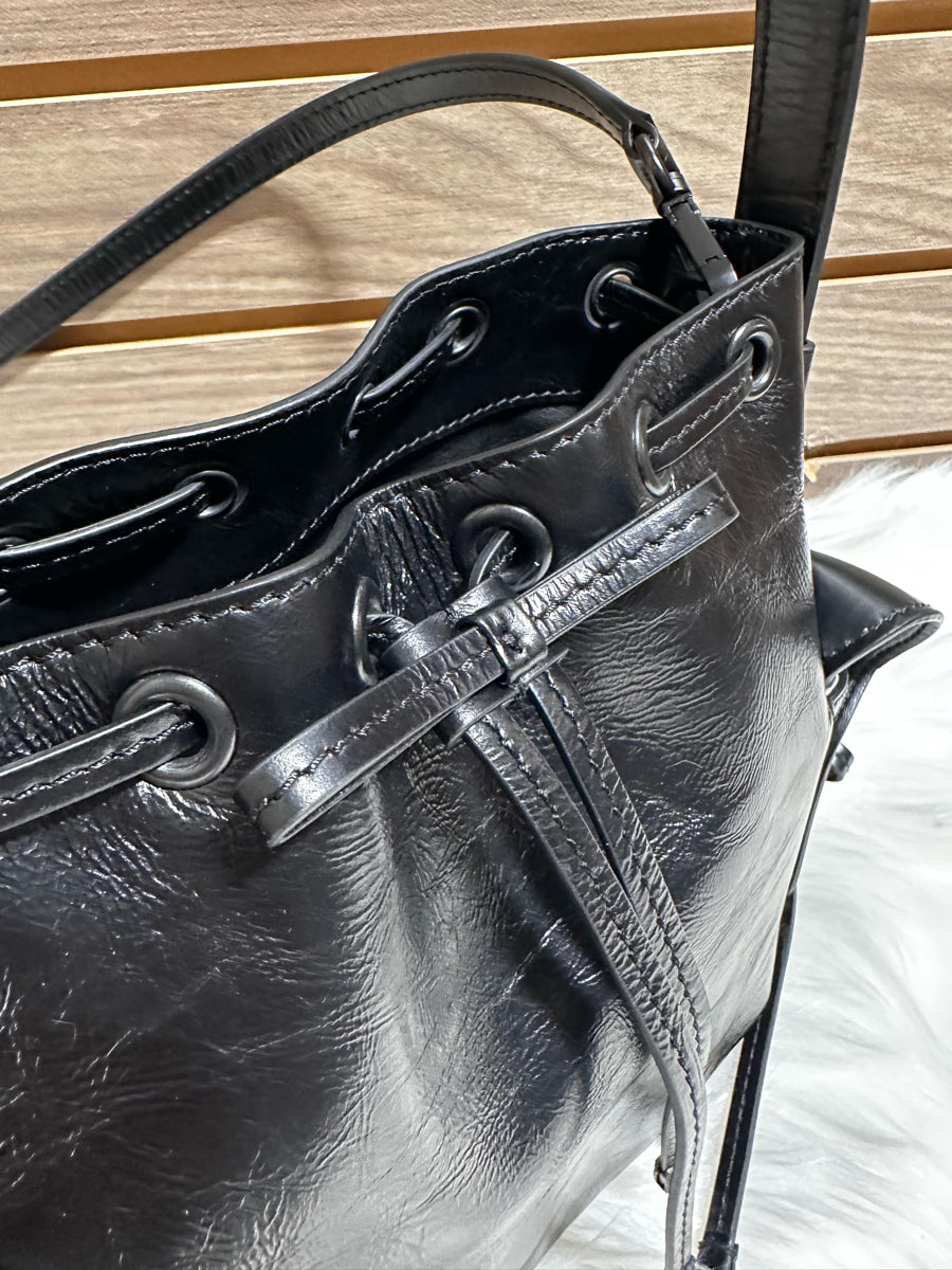 Acne Studios Multi Pocket Mini Bucket Lux Bag (A10471)