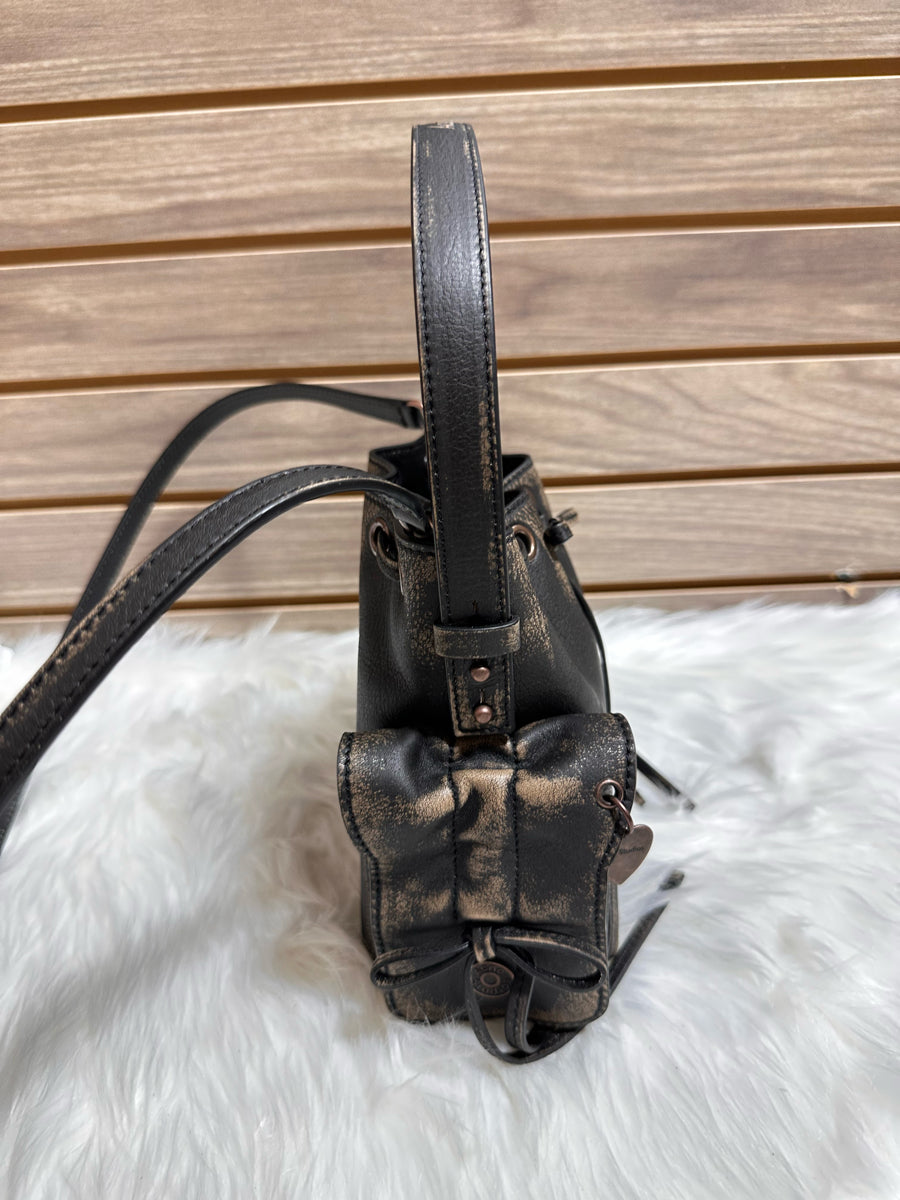 Acne Studios Vintage Multi Pocket Mini Bucket Bag (A10466)