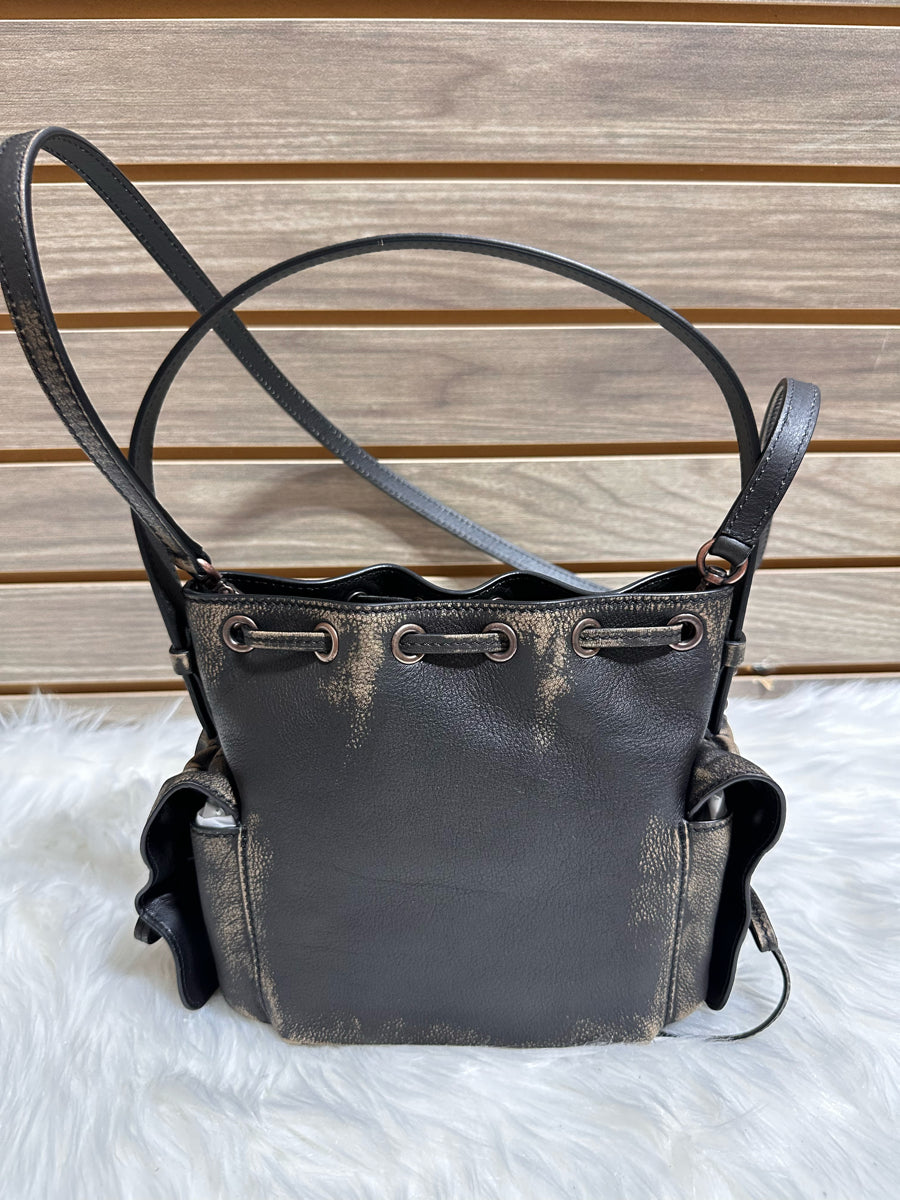 Acne Studios Vintage Multi Pocket Mini Bucket Bag (A10466)