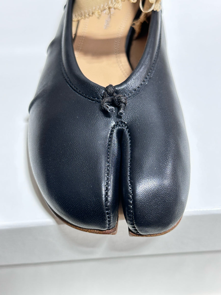 Maison Margiela Tabi Elastic Band Ballet Shoes (S39WZ0104 P6853)