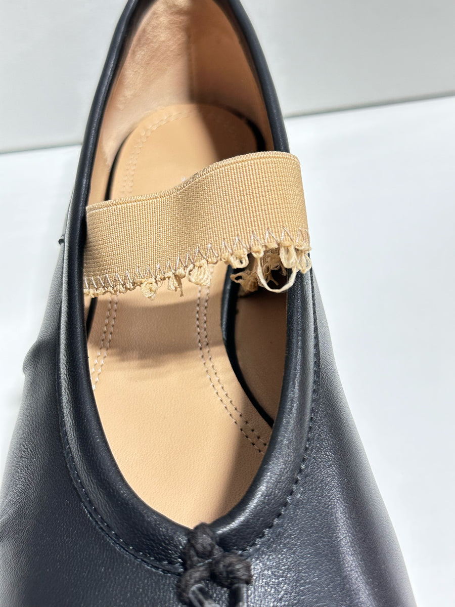 Maison Margiela Tabi Elastic Band Ballet Shoes (S39WZ0104 P6853)