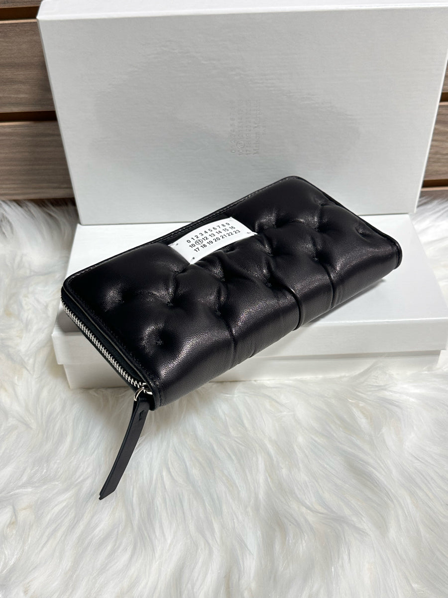 Maison Margiela Glam Slam Zip Around Continental Wallet (SA1UI0030 P6434)