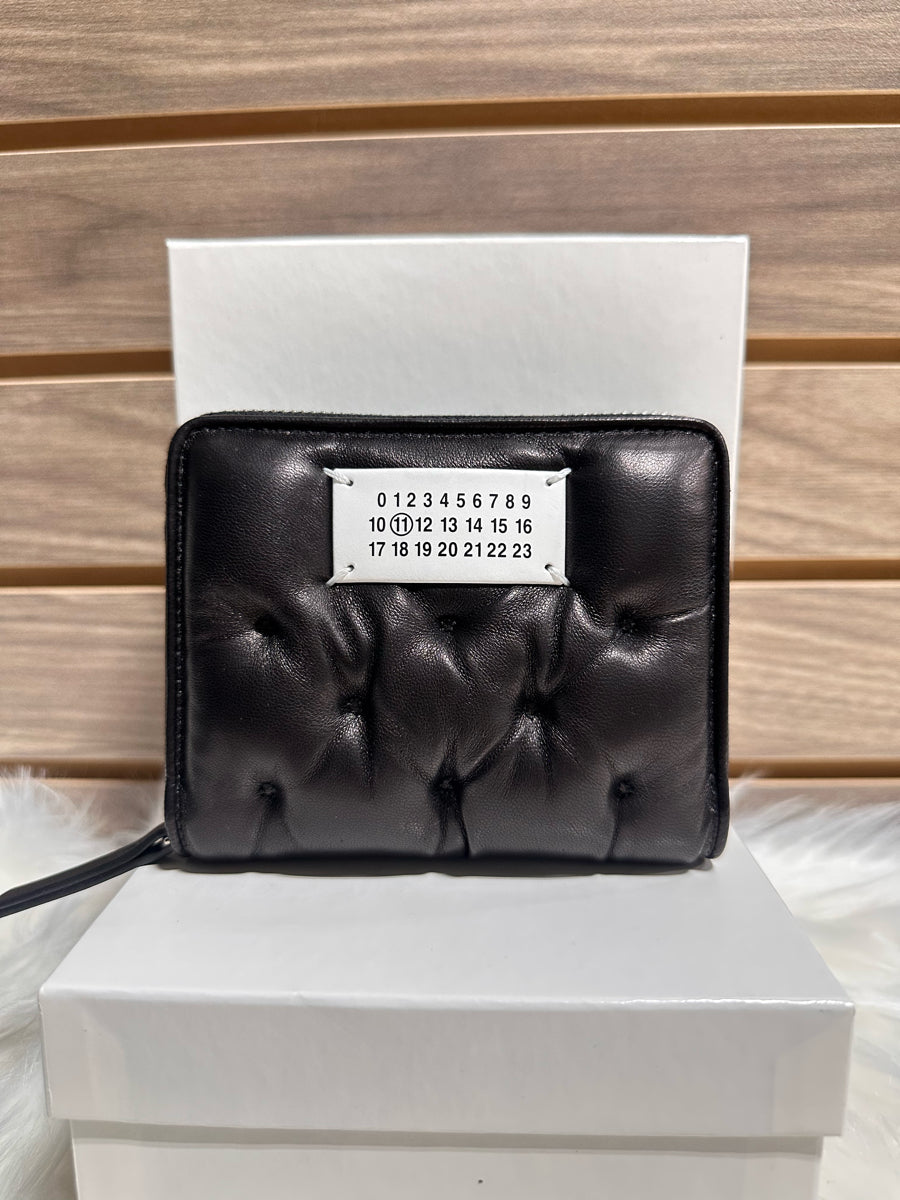 Maison Margiela Glam Slam Zip Around Compact Wallet (SA1UI0032 P6434)