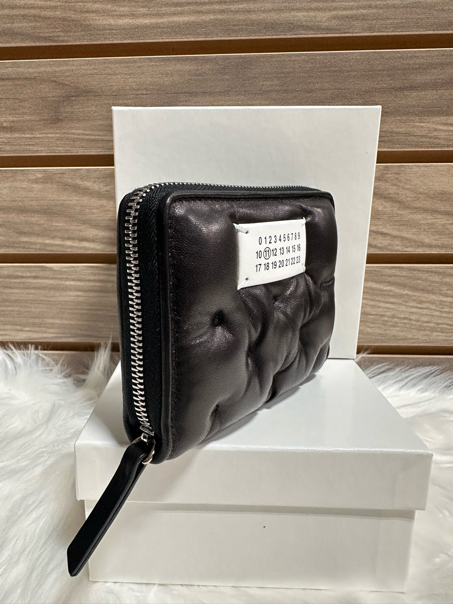 Maison Margiela Glam Slam Zip Around Compact Wallet (SA1UI0032 P6434)