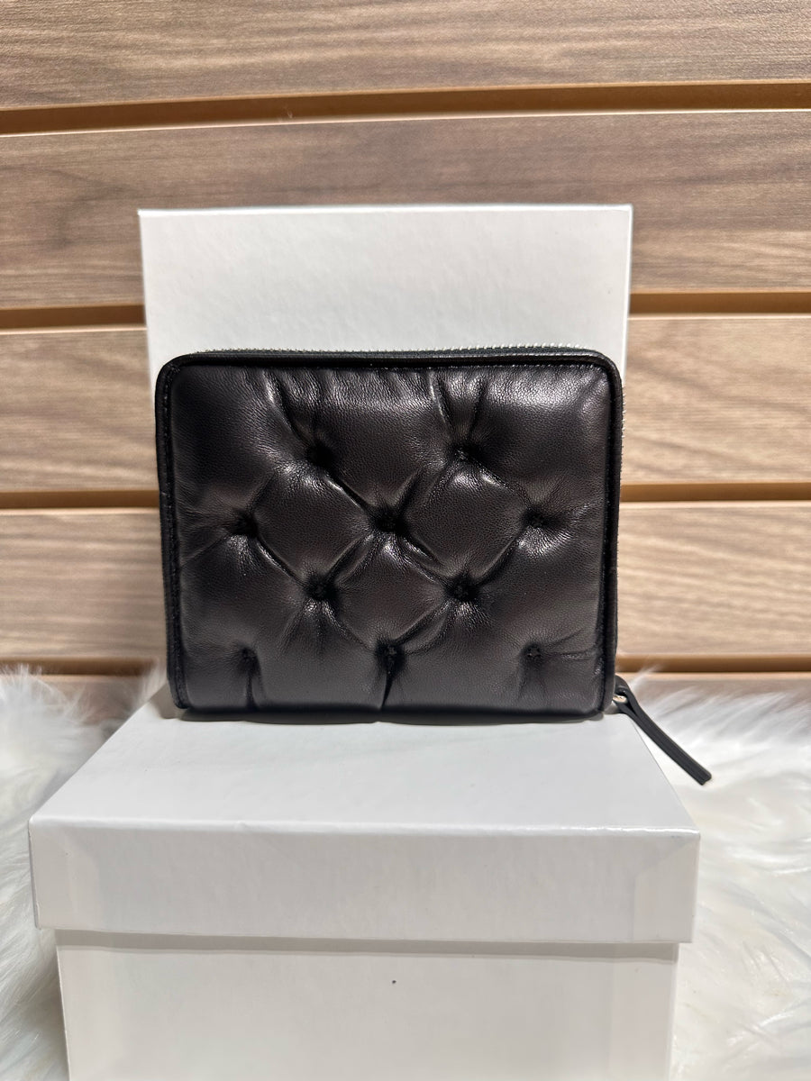 Maison Margiela Glam Slam Zip Around Compact Wallet (SA1UI0032 P6434)