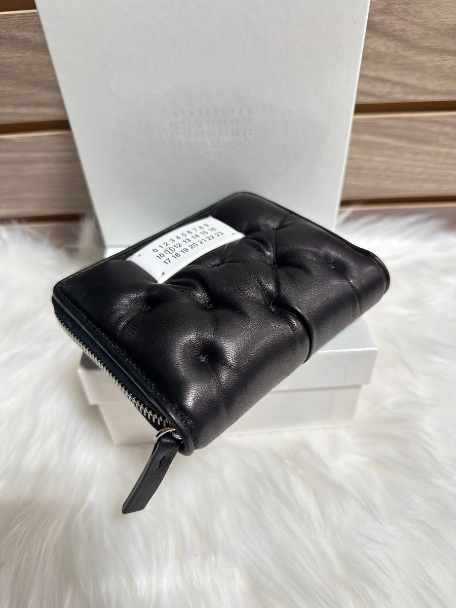 Maison Margiela Glam Slam Zip Around Compact Wallet (SA1UI0032 P6434)