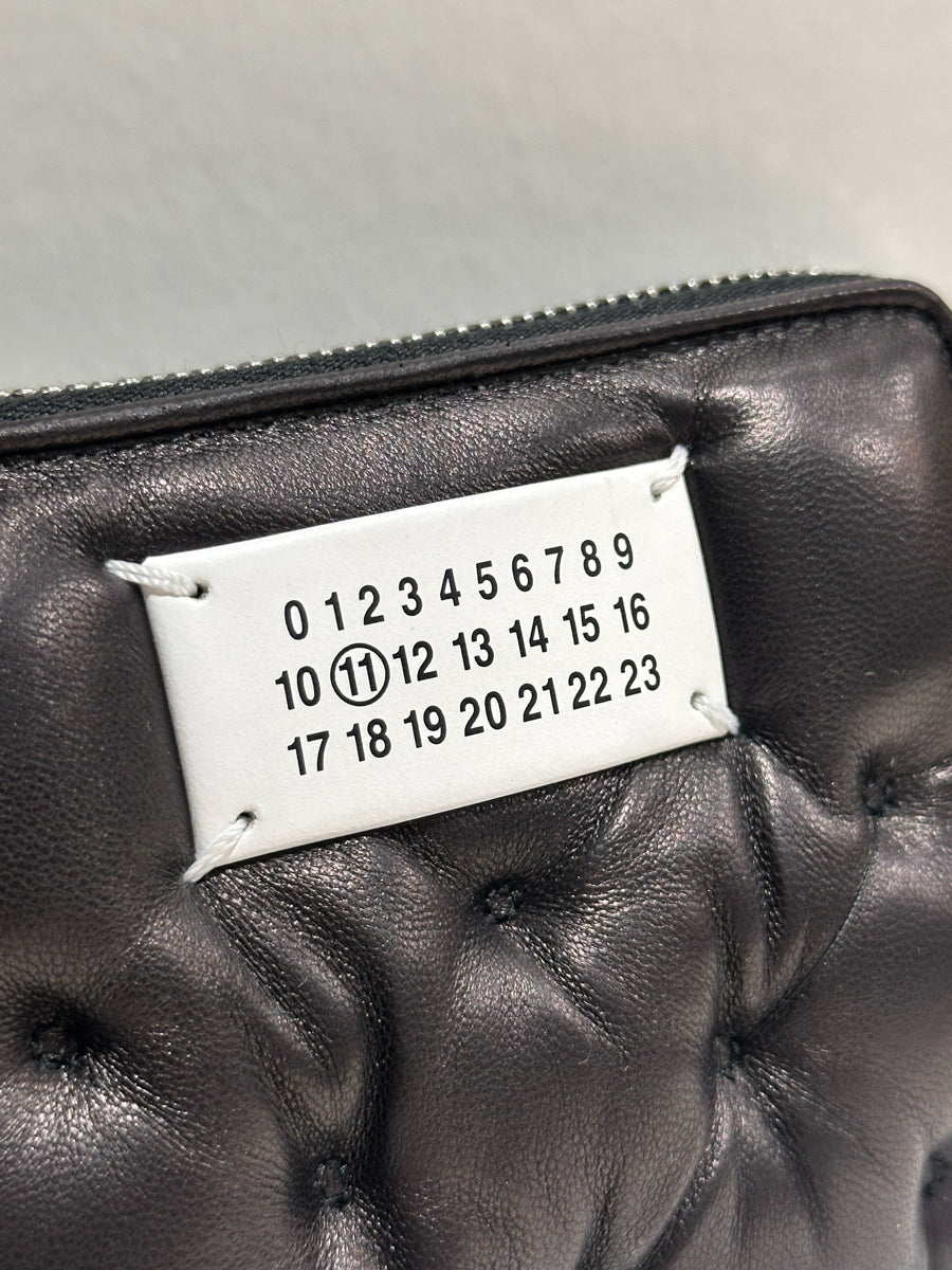 Maison Margiela Glam Slam Zip Around Compact Wallet (SA1UI0032 P6434)