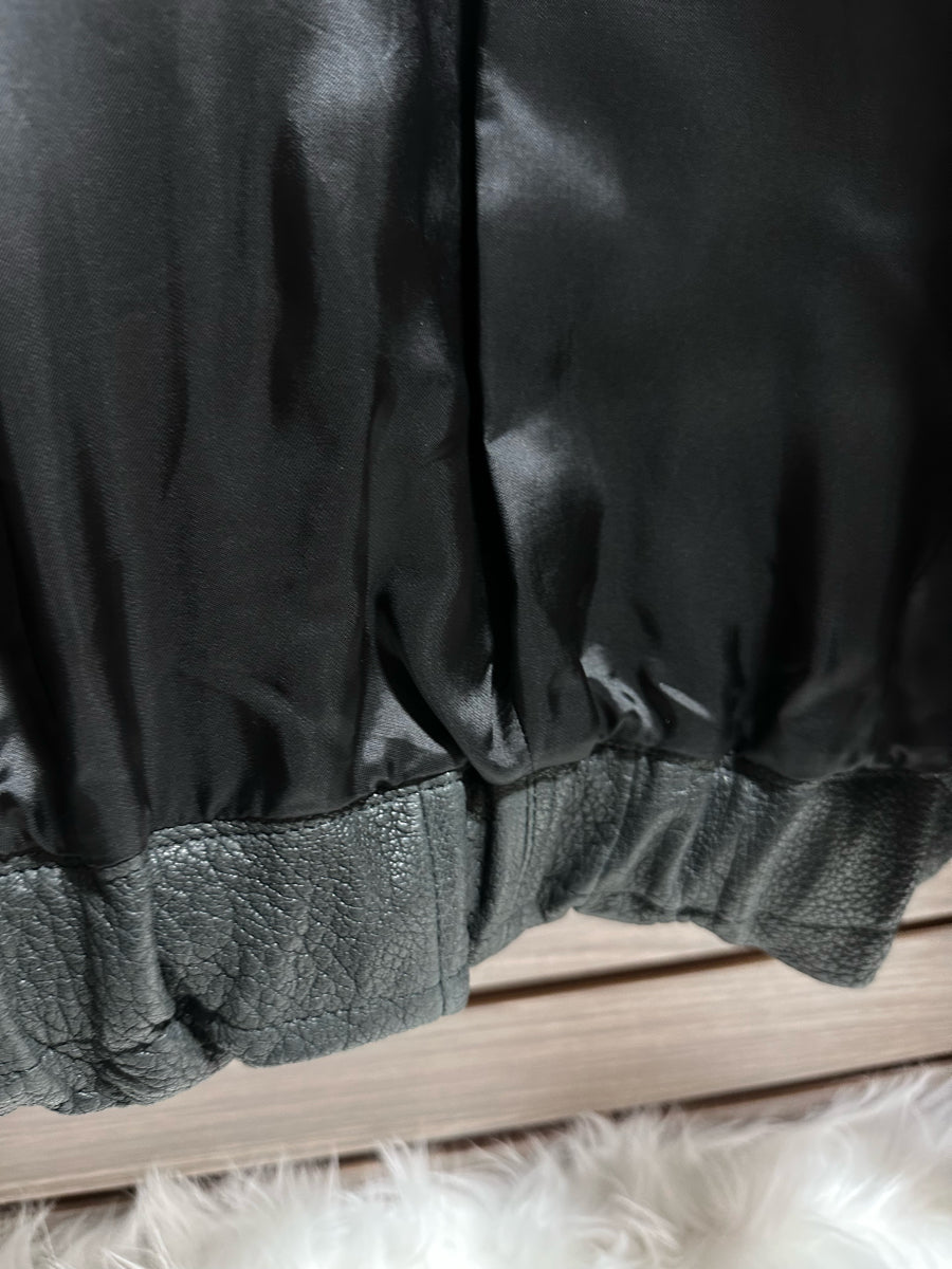 Acne Studios Lamb Leather Trench Coat (FN-WN-LEAT000445)