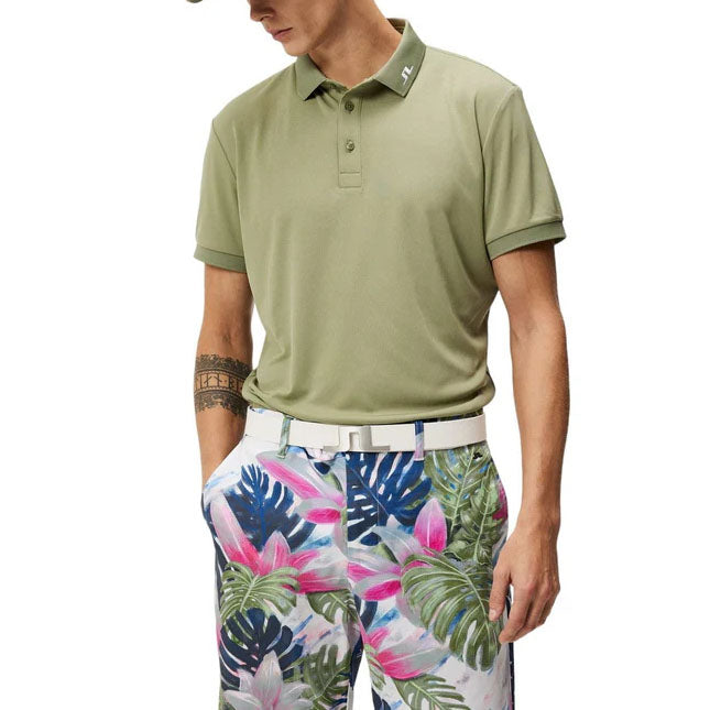 J.Lindeberg KV Regular Fit Print Polo Shirt (GMJT11526)