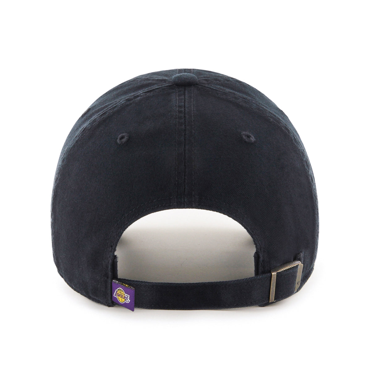 Los Angeles Lakers youth black Clean Up cap back