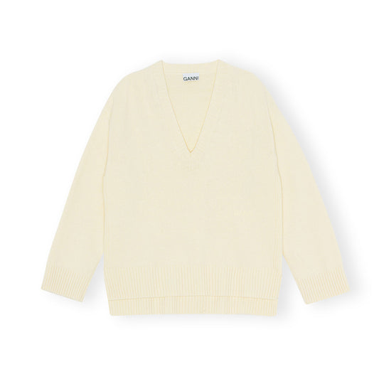 GANNI Logo Crewneck Sweatshirt (K1760)