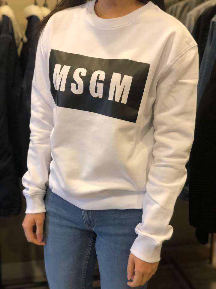 MSGM Milano Box Logo Sweatshirt (2542MDM196)